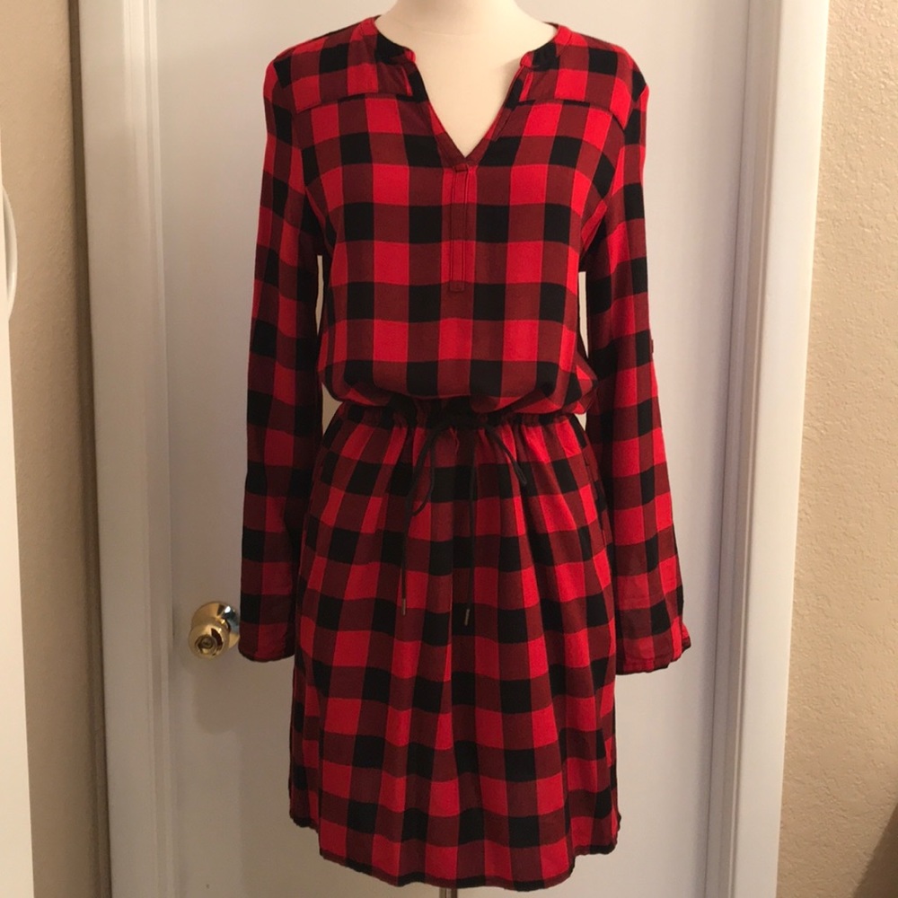 Levi’s Buffalo Check Dress Size Small
